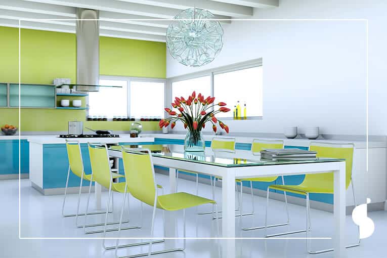 ✅ Tendencia 2019: Colores vibrantes para los muebles de tu cocina