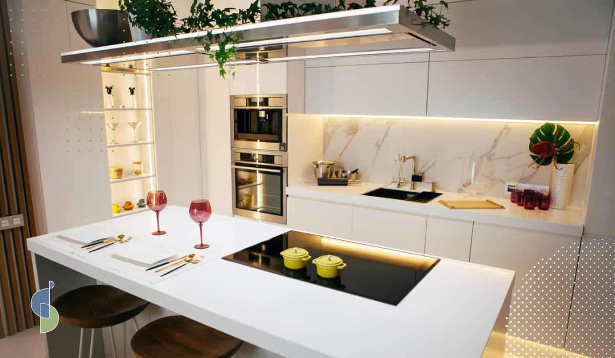 Estilos de LÁMPARAS a usar en cocinas integrales actuales