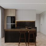 Qué es el fluting en gabinetes de cocina y cómo define el detalle arquitectónico