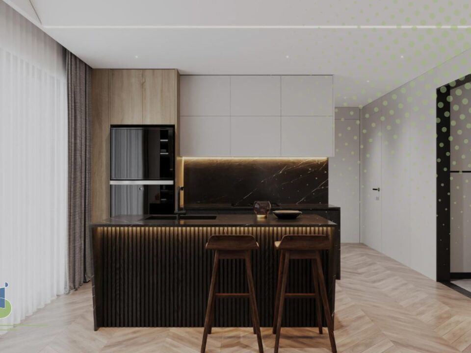 Qué es el fluting en gabinetes de cocina y cómo define el detalle arquitectónico