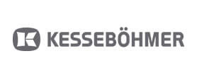 Logo Kessebohmer en gris sobre blanco