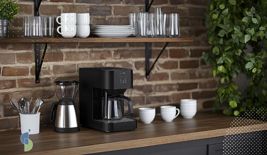 Estación café mesón abierto