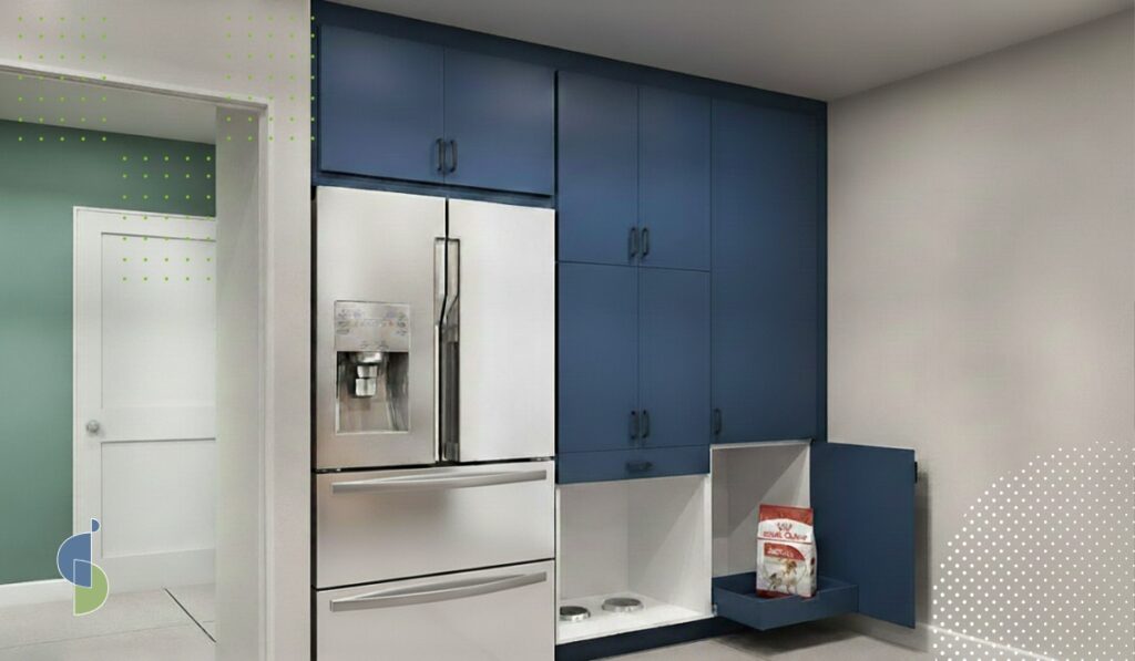 Gabinete cerrado pet station