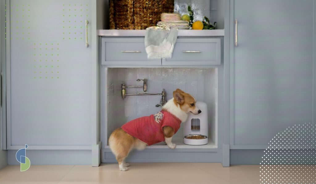 Nicho integrado grifo mascotas