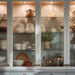 Vitrinas de alta cocina: el regreso de los armarios a la vista en cocinas modernas