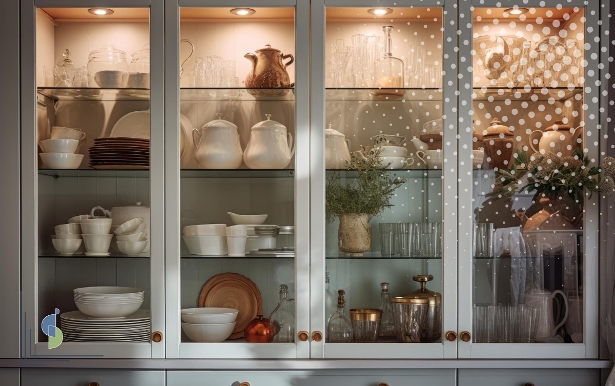 Vitrinas de alta cocina: el regreso de los armarios a la vista en cocinas modernas